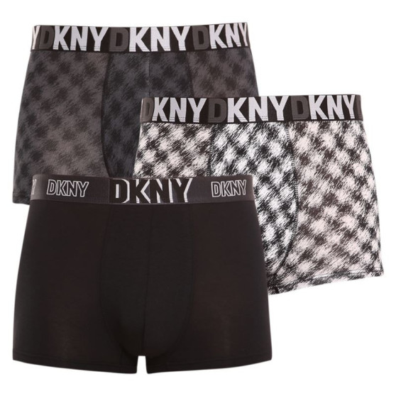 3PACK Boxers para hombre DKNY Ashland multicolor (U5_6668_DKY_3PKA)