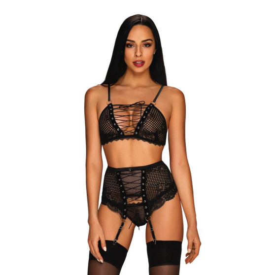 Conjunto mujer Obsessive negro (Basitta set)