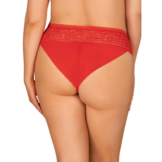 Braga de mujer Obsessive sobredimensionado rojo (Blossmina panties)