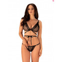 Conjunto mujer Obsessive negro (Bowessa set)