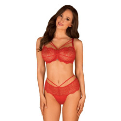 Conjunto mujer Obsessive rojo (Loventy set)