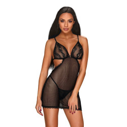 Conjunto mujer Obsessive negro (Millagro chemise)