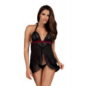 Conjunto mujer Obsessive negro (Rossita babydoll)