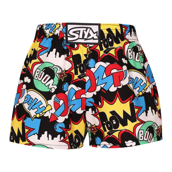 Pantalones cortos para niños Styx art goma clásica OMG (J1456)