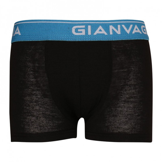 5PACK Boxers para niños Gianvaglia negro (026)