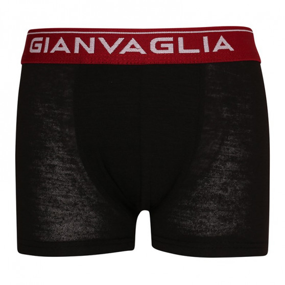 5PACK Boxers para niños Gianvaglia negro (026)