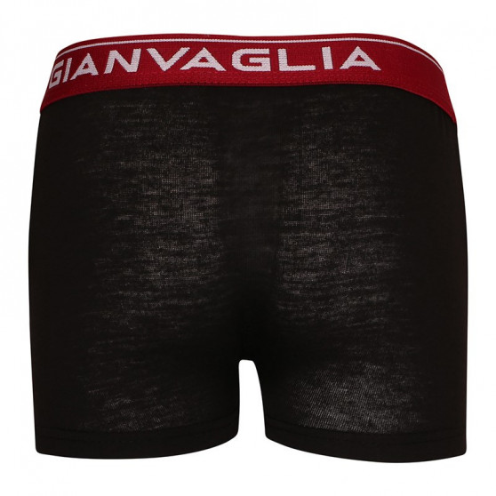 5PACK Boxers para niños Gianvaglia negro (026)