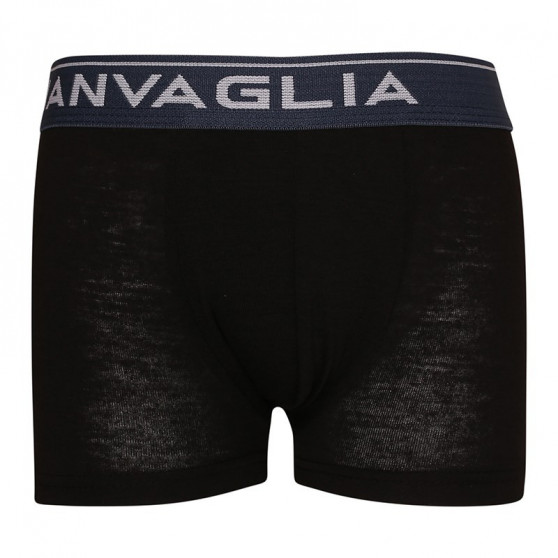 5PACK Boxers para niños Gianvaglia negro (026)