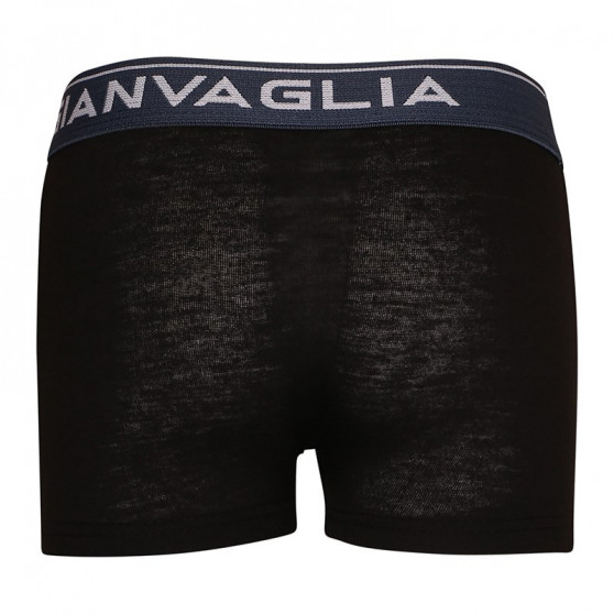 5PACK Boxers para niños Gianvaglia negro (026)