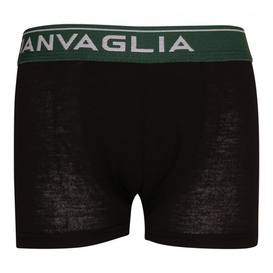 5PACK Boxers para niños Gianvaglia negro (026)