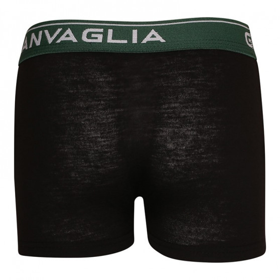 5PACK Boxers para niños Gianvaglia negro (026)