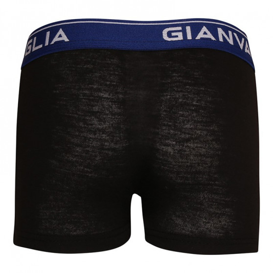 5PACK Boxers para niños Gianvaglia negro (026)