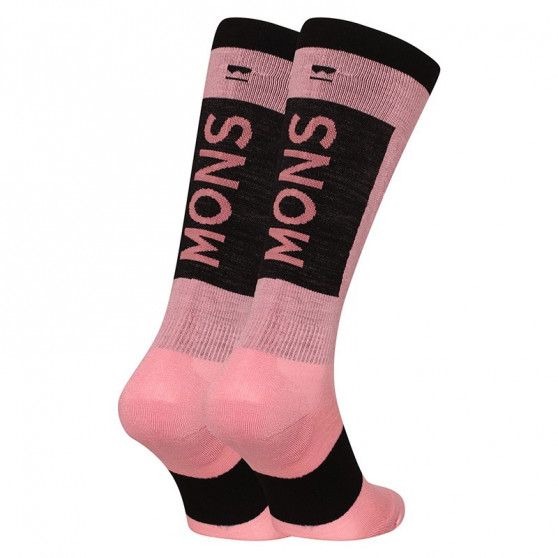 Calcetines Mons Royale merino rosa (100593-1169-134)