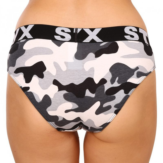 Bragas de mujer Styx arte deportes goma camuflaje (IK1457)