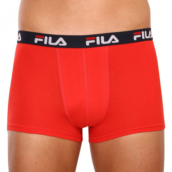 2PACK Boxers para hombre Fila rojo (FU5142/2-118)