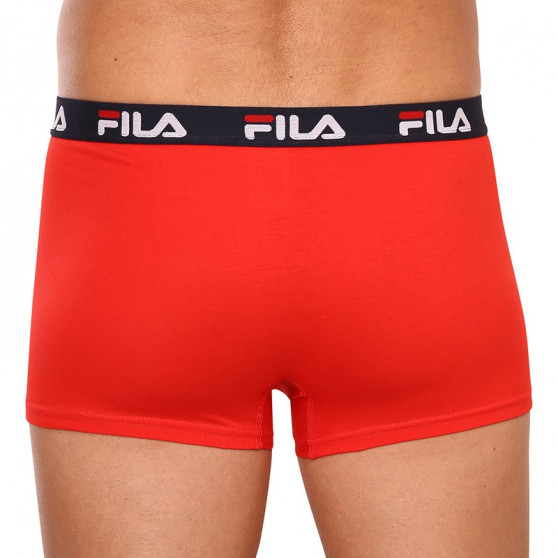 2PACK Boxers para hombre Fila rojo (FU5142/2-118)