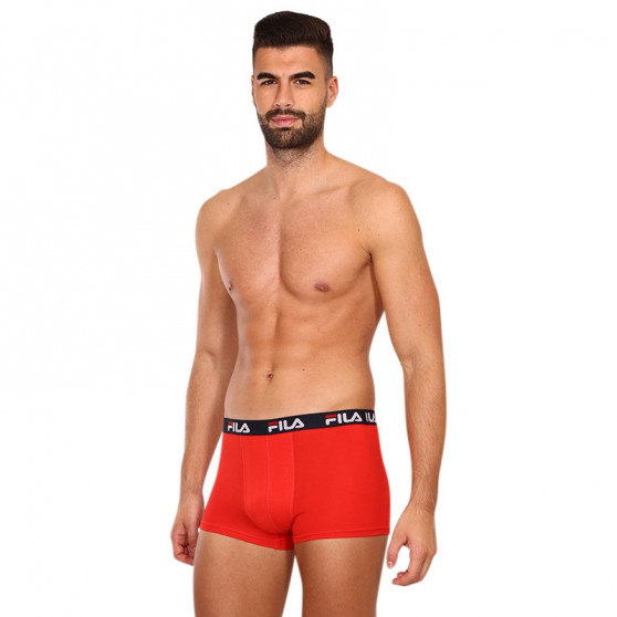 2PACK Boxers para hombre Fila rojo (FU5142/2-118)