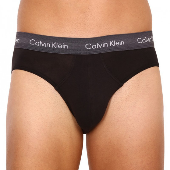 3PACK calzoncillos para hombre Calvin Klein multicolor (U2661G-6EW)