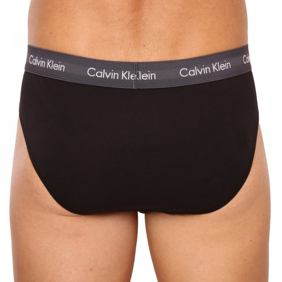 3PACK calzoncillos para hombre Calvin Klein multicolor (U2661G-6EW)