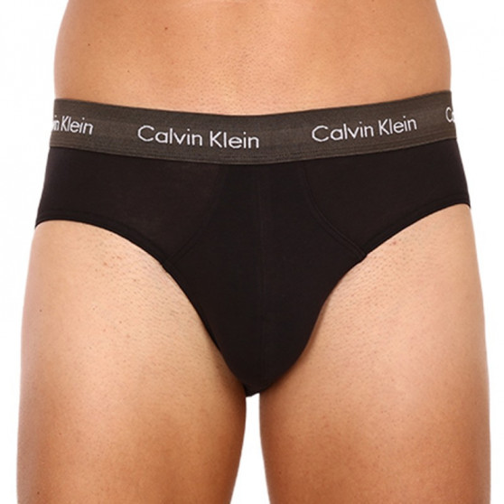 3PACK calzoncillos para hombre Calvin Klein multicolor (U2661G-6EW)