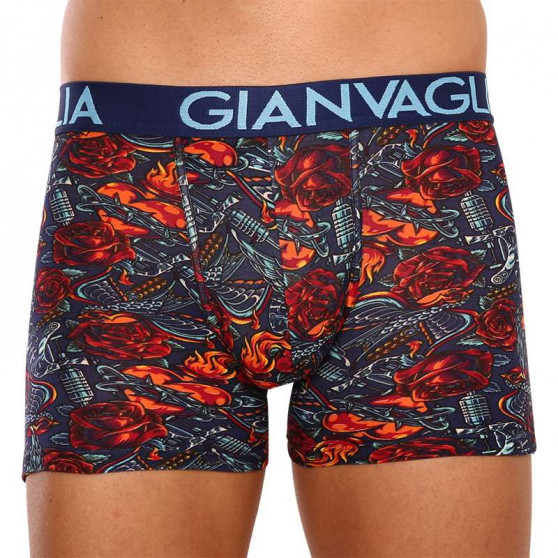 3PACK Boxers para hombre Gianvaglia multicolor (GVG-5506)