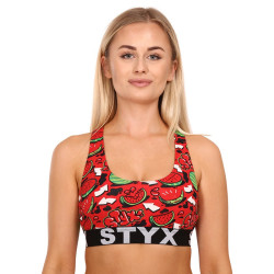 Sujetador de mujer Styx sport art melons (IP1459)