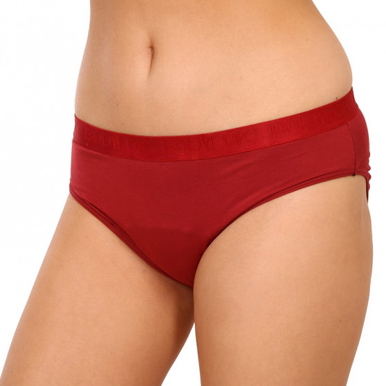 Bragas menstruales de bambú para mujer Bodylok rojo (BD2206)