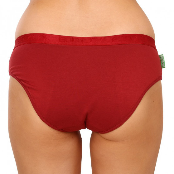 Bragas menstruales de bambú para mujer Bodylok rojo (BD2206)