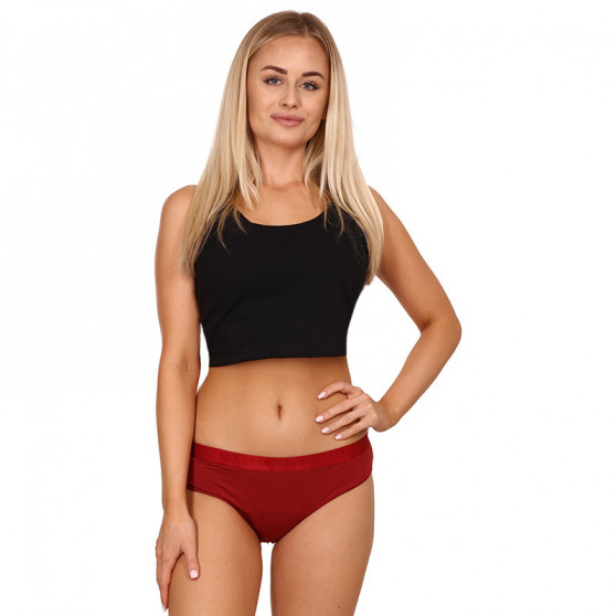 Bragas menstruales de bambú para mujer Bodylok rojo (BD2206)