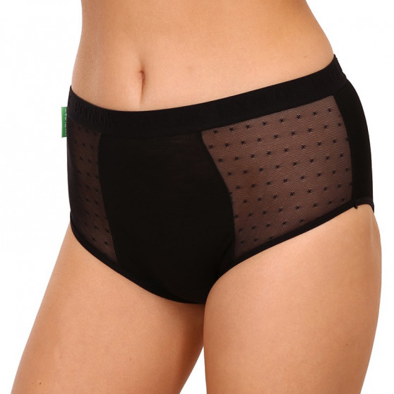 Bodylok Braga Menstrual Bamboo Hi-Waist Negro Mediana Menstruación (BD22044)