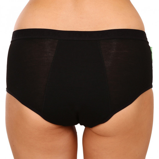 Bodylok Braga Menstrual Bamboo Hi-Waist Negro Mediana Menstruación (BD22044)