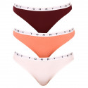 3PACK bragas de mujer Tommy Hilfiger multicolor (UW0UW03286 0V4)