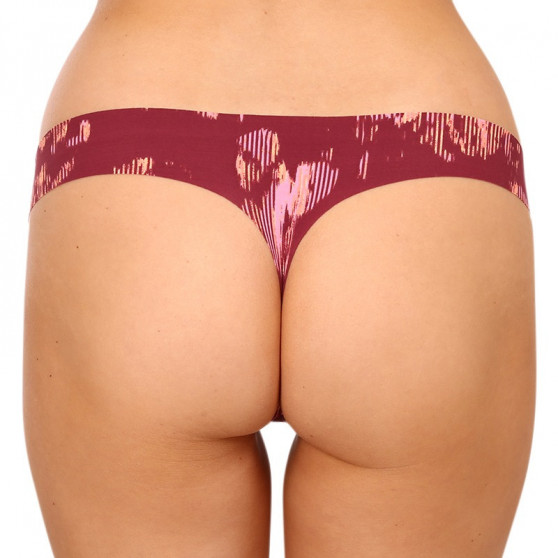 3PACK tanga de mujer Under Armour rosa (1325617 669)