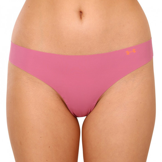 3PACK tanga de mujer Under Armour rosa (1325617 669)