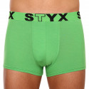 Boxers para hombre Styx sport elastic verde (G1069)