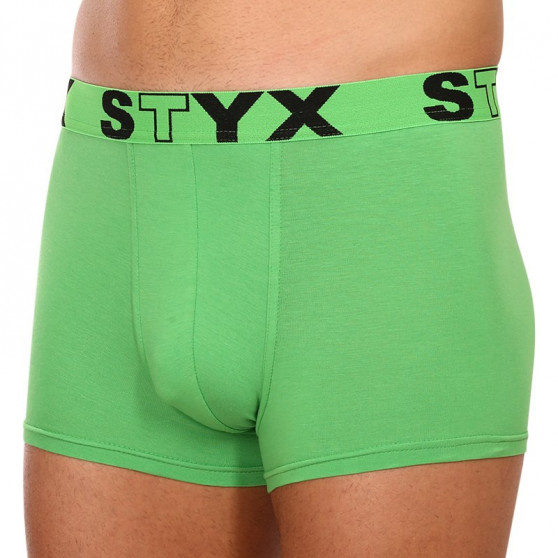 Boxers para hombre Styx sport elastic verde (G1069)