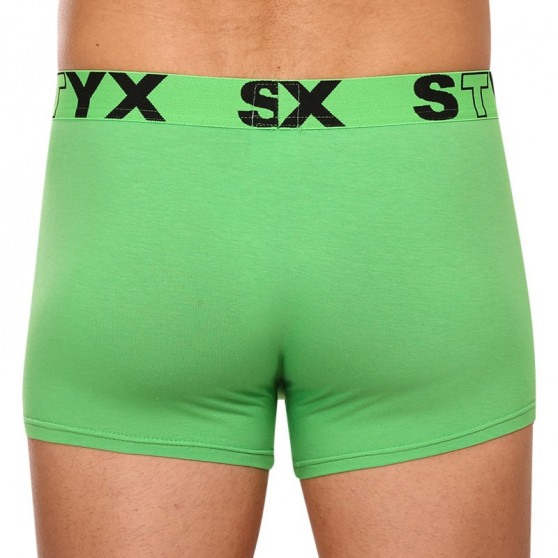 Boxers para hombre Styx sport elastic verde (G1069)