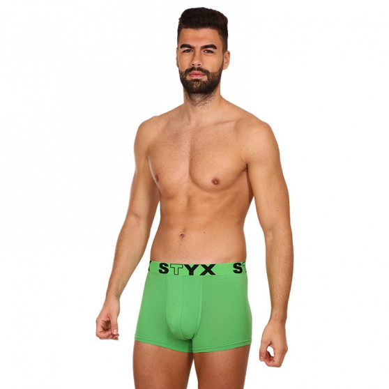 Boxers para hombre Styx sport elastic verde (G1069)