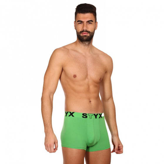 Boxers para hombre Styx sport elastic verde (G1069)