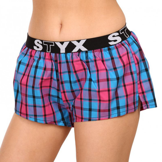 Calzones de mujer Styx elástico deportivo multicolor (T934)