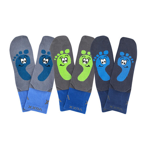 3PACK calcetines para niños Voxx multicolor (Barefootik-mix-boy)