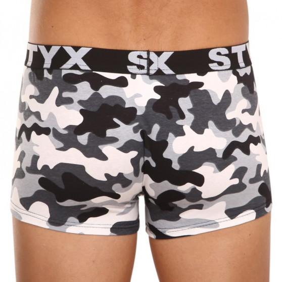 Boxers para hombre Styx art sports rubber sobredimensionado camouflage (R1457)