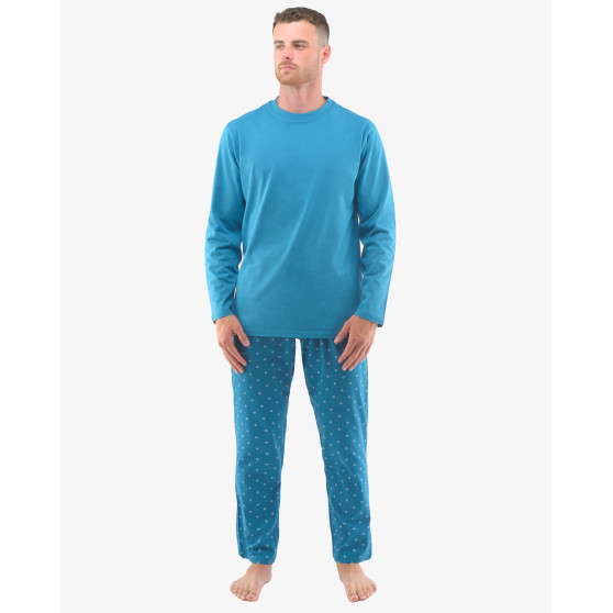 Pijama de hombre Gino petrol (79129)