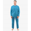 Pijama de hombre Gino petrol (79129)