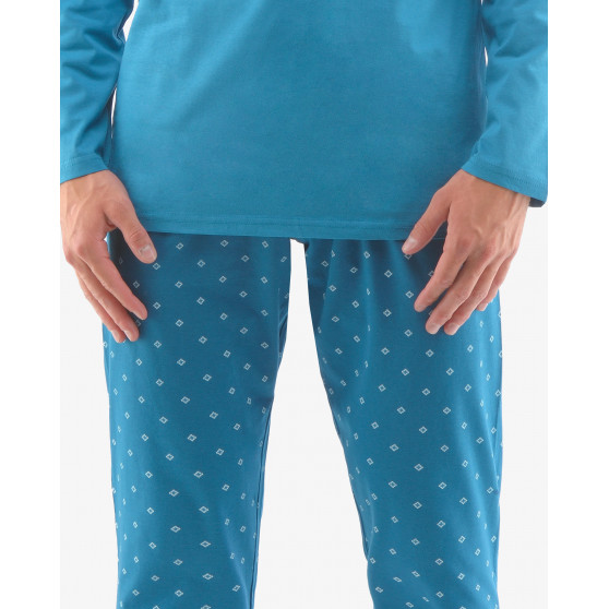 Pijama de hombre Gino petrol (79129)