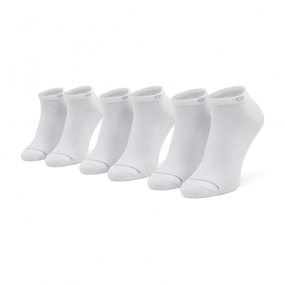 3PACK calcetines de hombre Calvin Klein low white (701218718 002)