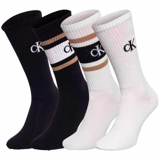 4PACK calcetines de hombre Calvin Klein multicolor (701219837 001)