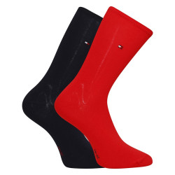 2PACK calcetines de mujer Tommy Hilfiger alto multicolor (371221 684)