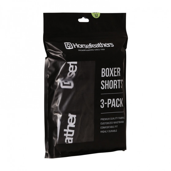 3PACK Boxers para hombre Horsefeathers Dynasty long (AM195A)