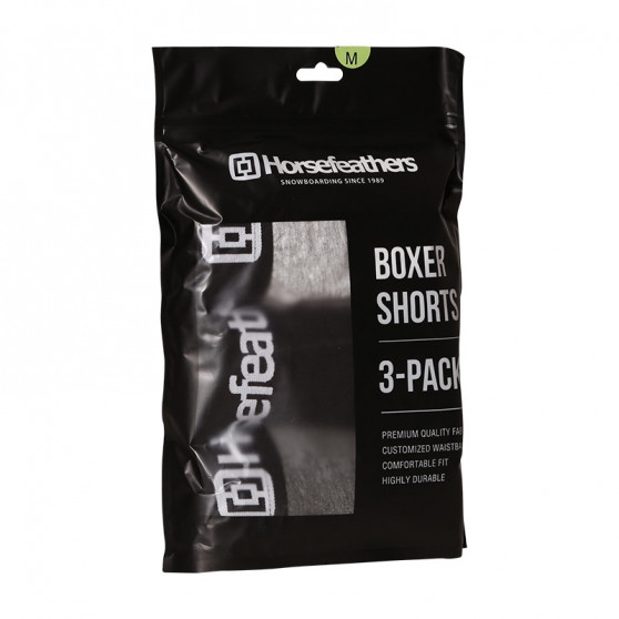 3PACK Boxers para hombre Horsefeathers Dynasty long (AM195D)